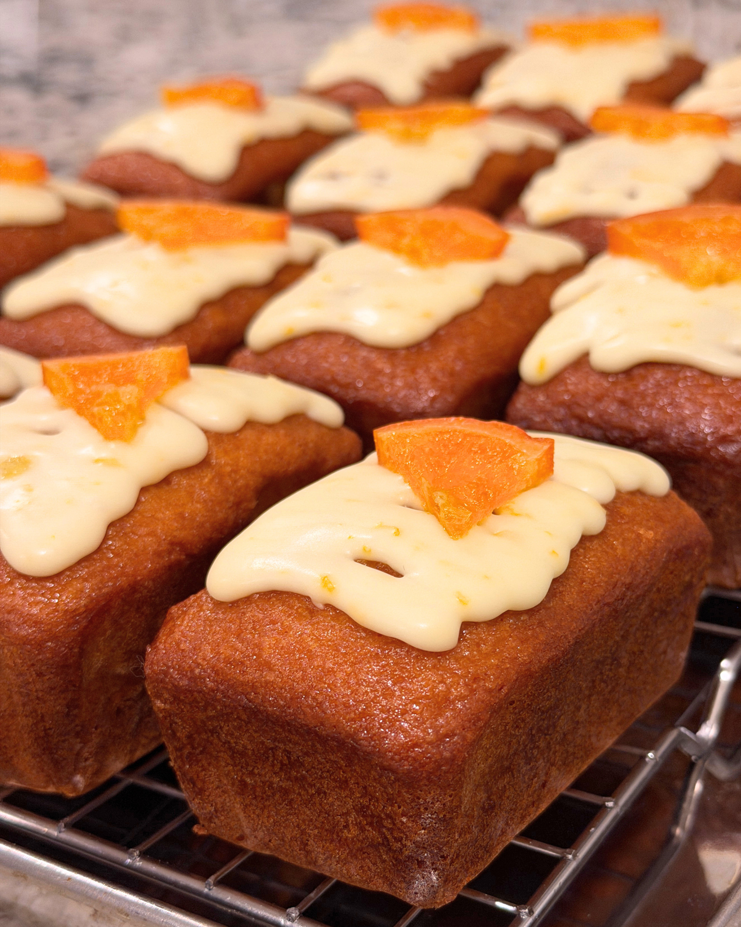 Mini Orange & EVOO cake (Meskouta)